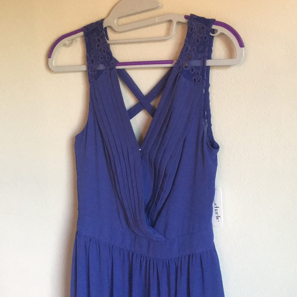 Royal Blue Long Dress